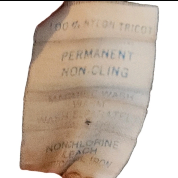 Vintage Full Slip 1950s Embroidered Lace Trim Bodice 42 Cream Lingerie Romantic - Picture 6 of 9